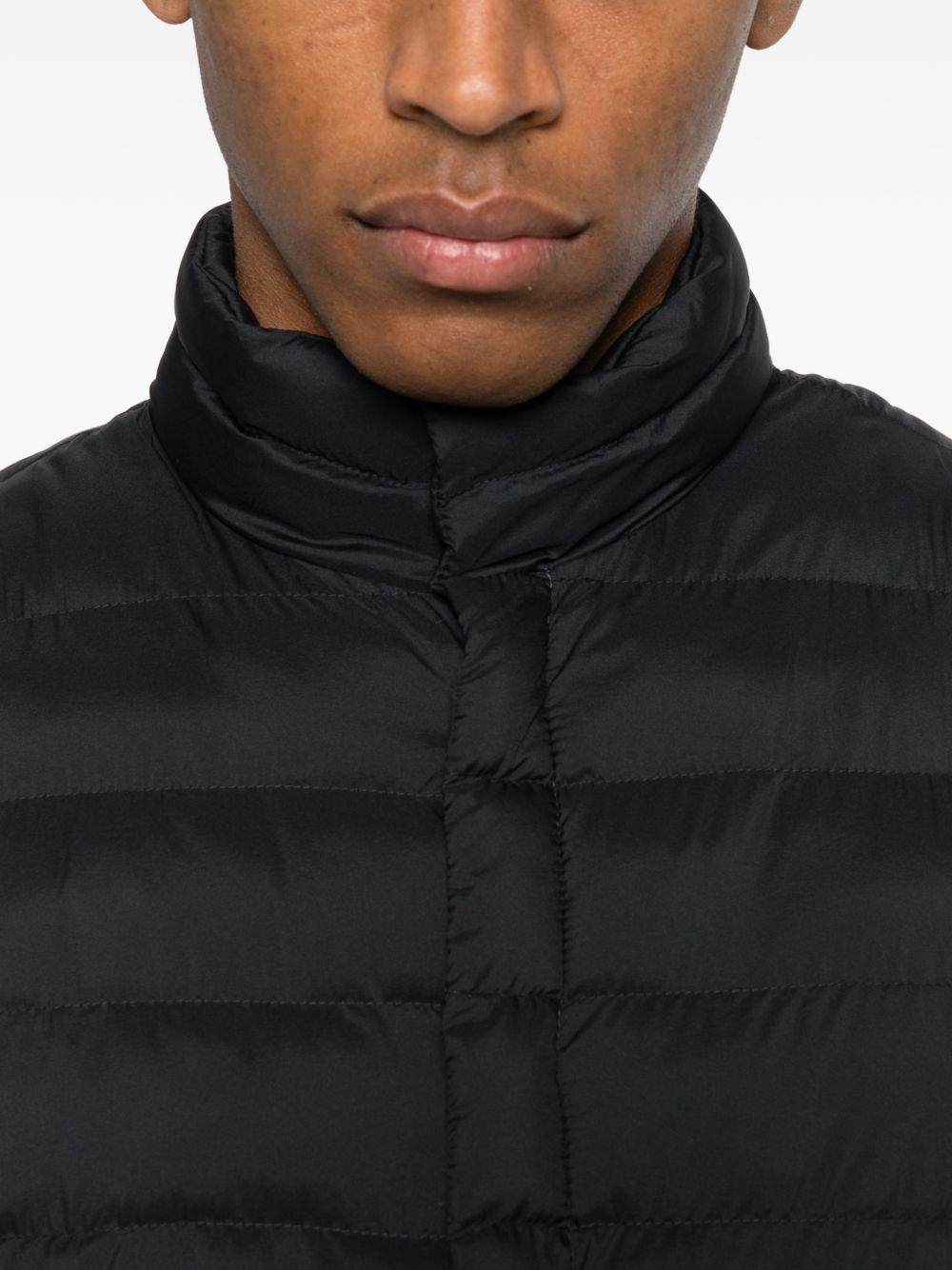 Herno Lo Smanicato Gilet — Blue, view 4