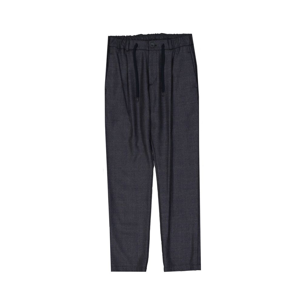 Herno Virgin Wool Trousers — Gray by Herno