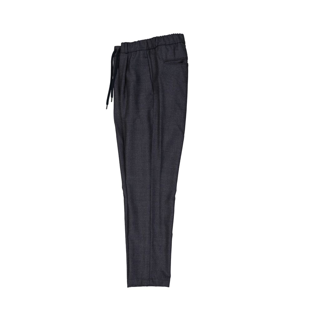 Herno Virgin Wool Trousers — Gray, view 2