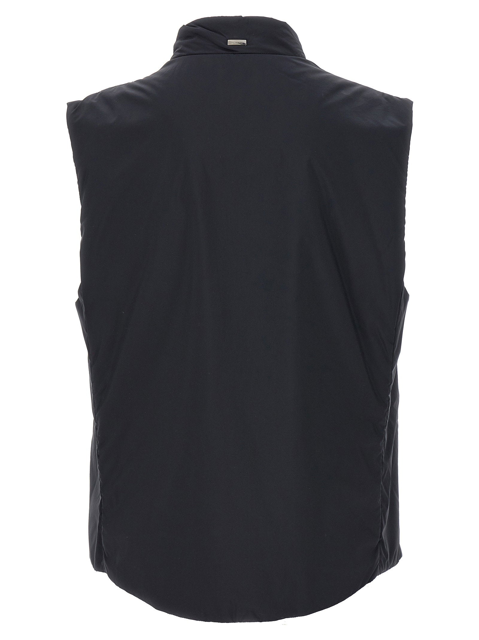 Herno Ecoage Vest — Black, view 2