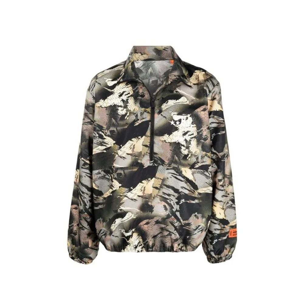 Heron Preston Camouflage Polyamide Shell Jacket — Multicolor by Heron Preston