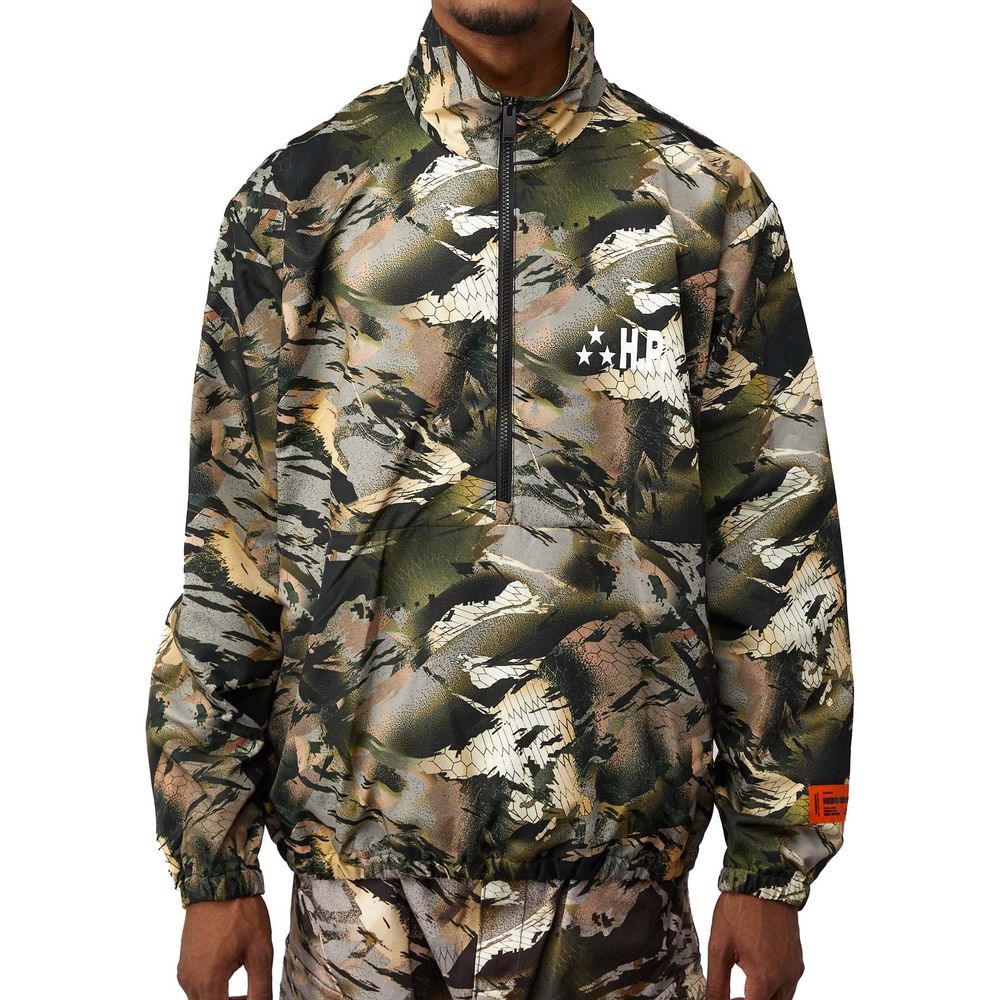 Heron Preston Camouflage Polyamide Shell Jacket — Multicolor, view 2