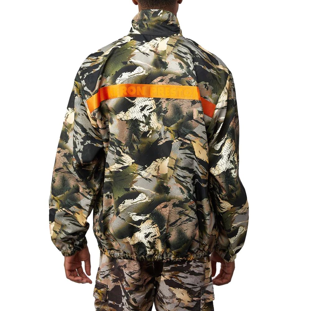 Heron Preston Camouflage Polyamide Shell Jacket — Multicolor, view 3
