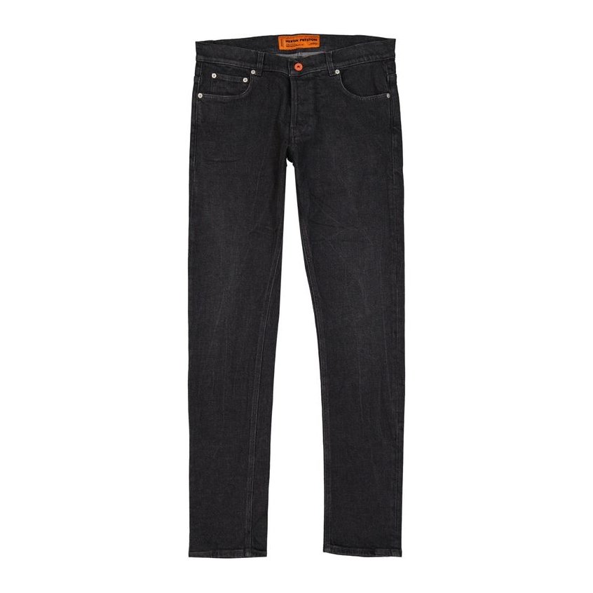 Heron Preston Cotton Slim Fit Jeans — Black by Heron Preston