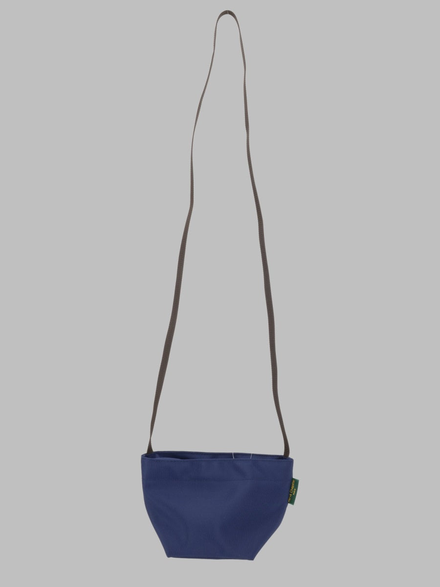 Hervé Chapelier PVC & Polyamide Square Mini Tote Bag — Blue by Hervé Chapelier