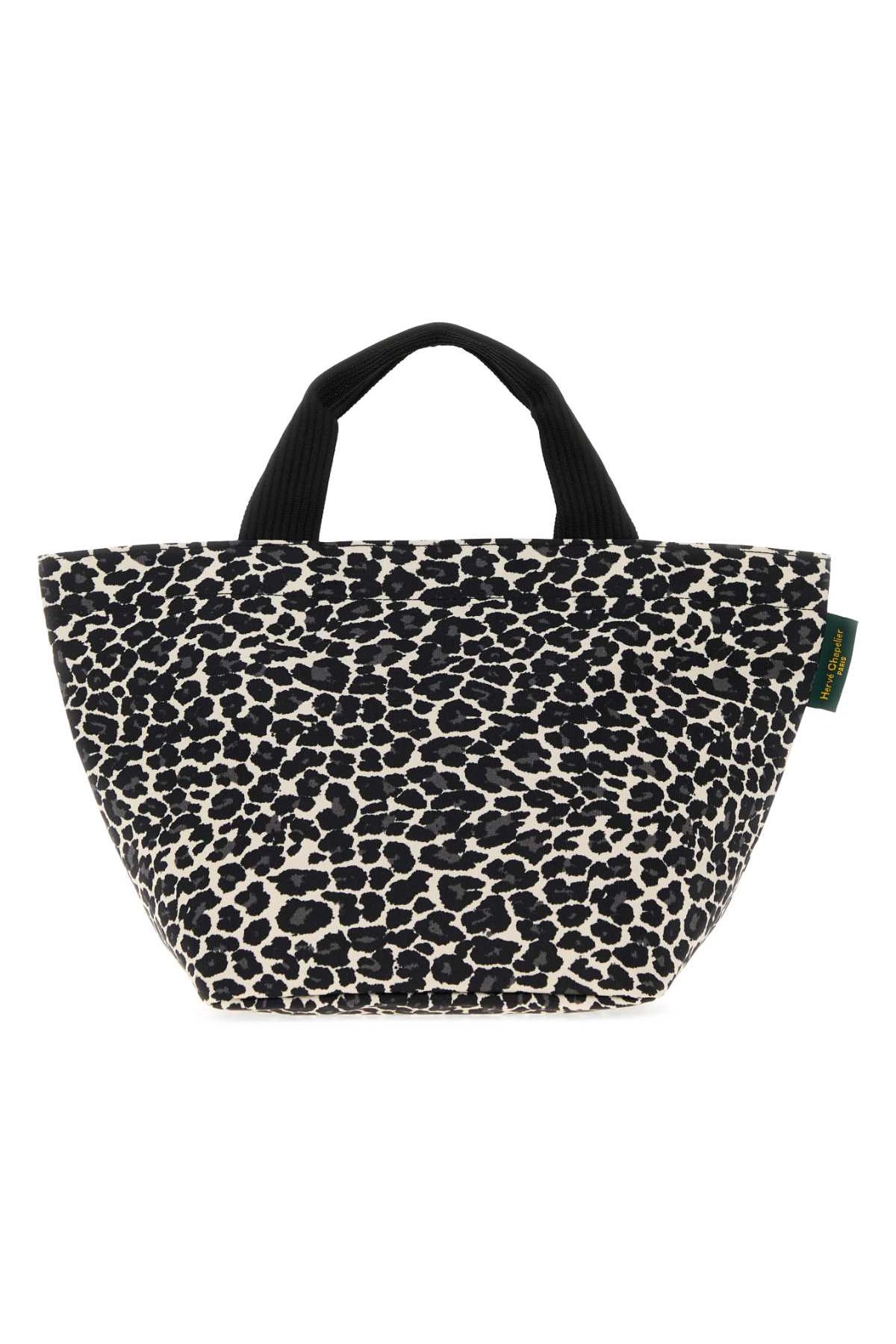 Herve' Chapelier Square Fabric Tote Bag — Multicolor by Hervé Chapelier
