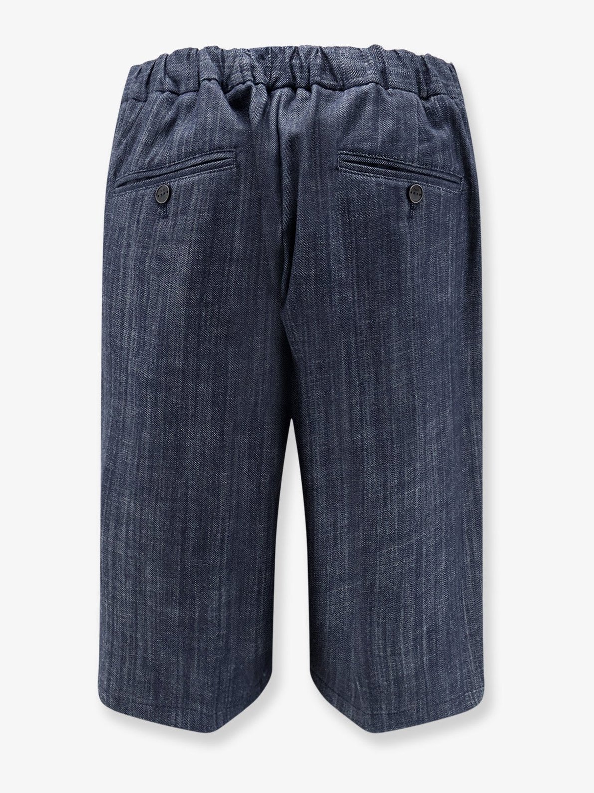 Hevo Torre Lapillo Bermuda Shorts — Blue, view 2