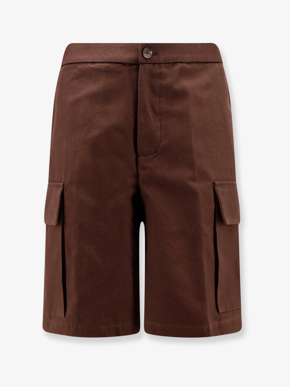 Hevo Cotton Bermudas — Brown by Hevo