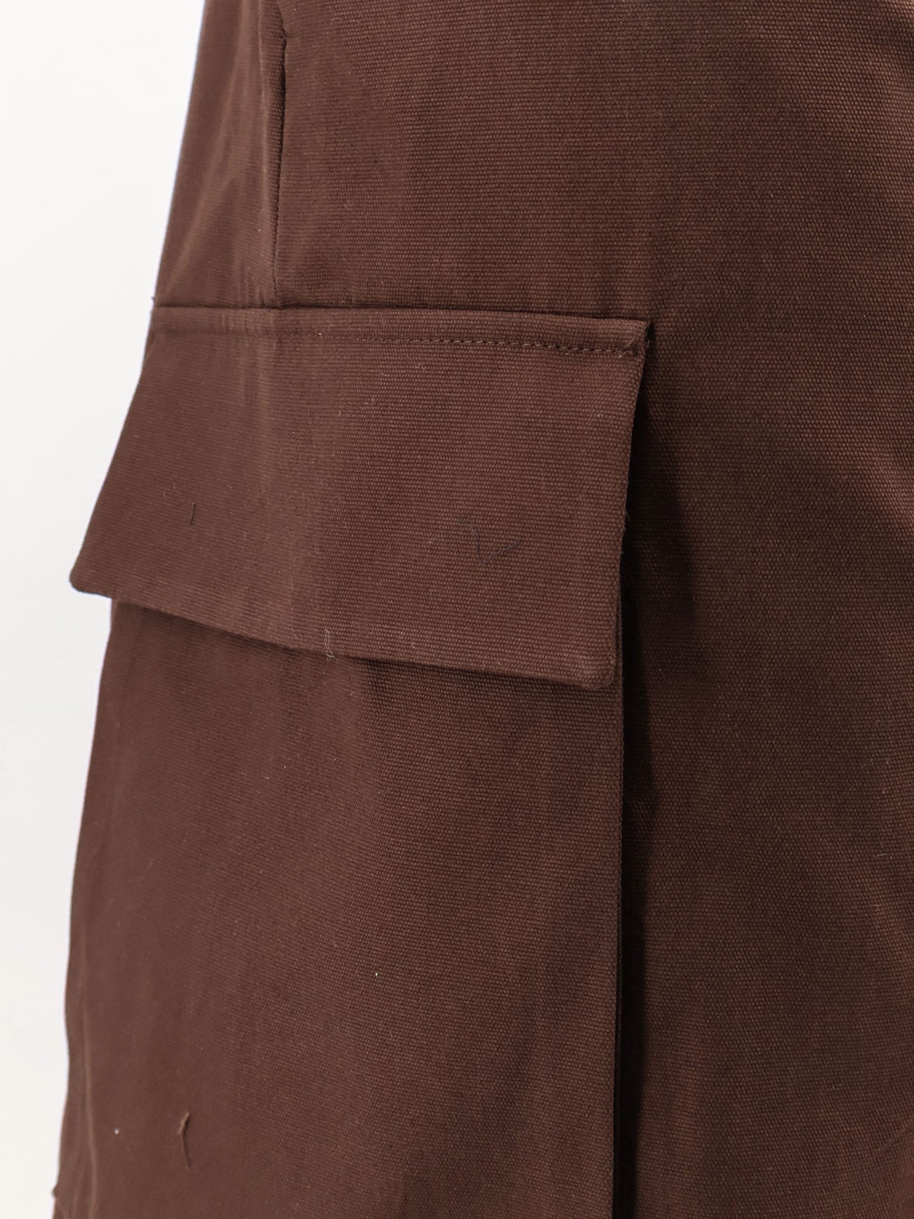 Hevo Cotton Bermudas — Brown, view 3
