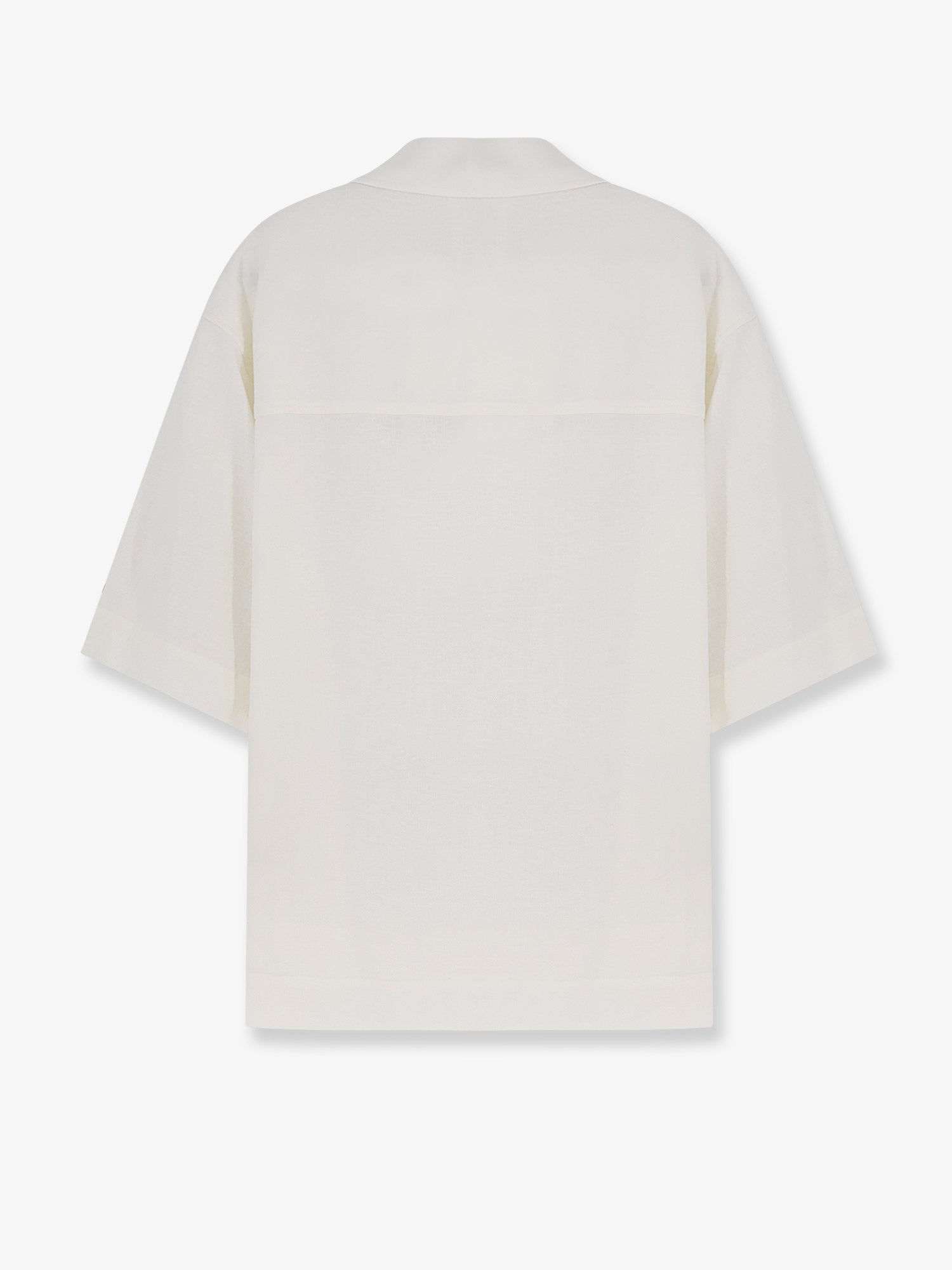 Hevo Linen-Viscose Shirt — White, view 2
