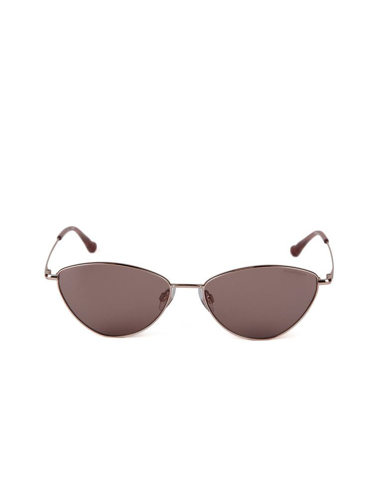 Hickmann HI3232 Metal Aviator Sunglasses — Rose gold, view 4