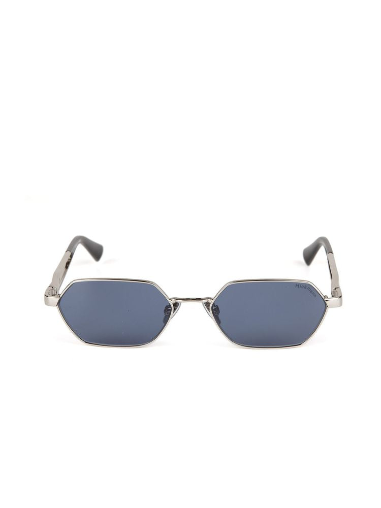 Hickmann HI3255 Metal Hexagonal Sunglasses — Silver, view 4