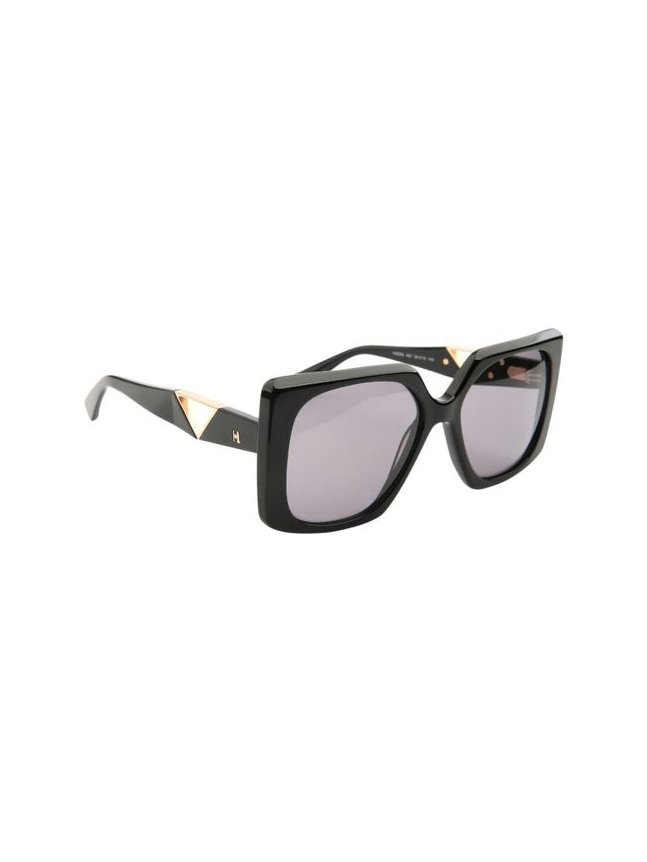 Hickmann HI9305 Oversized Acetate Sunglasses — Black by Ana Hickmann