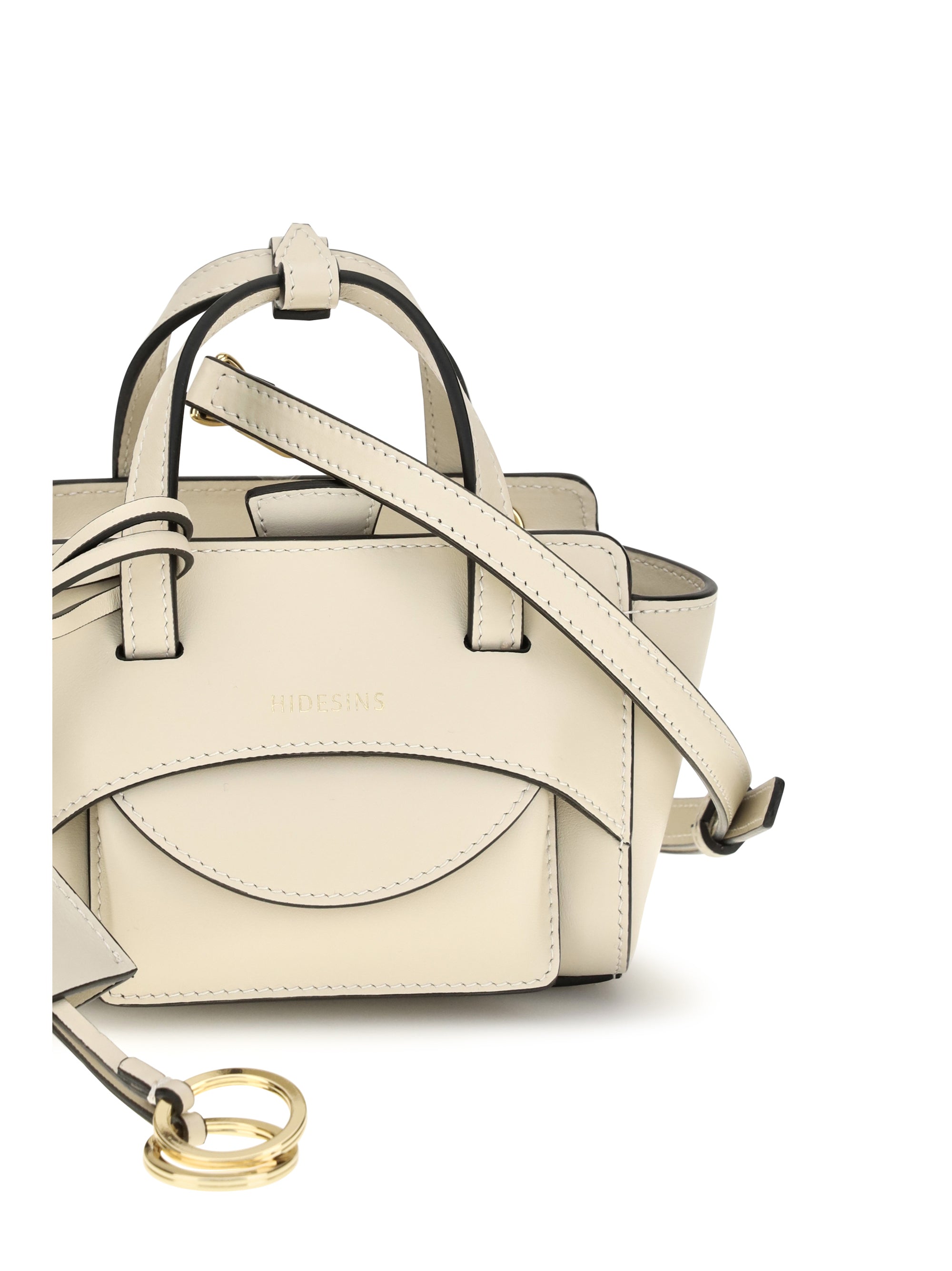 Hidesins Flap Mini Bag — Beige, view 2