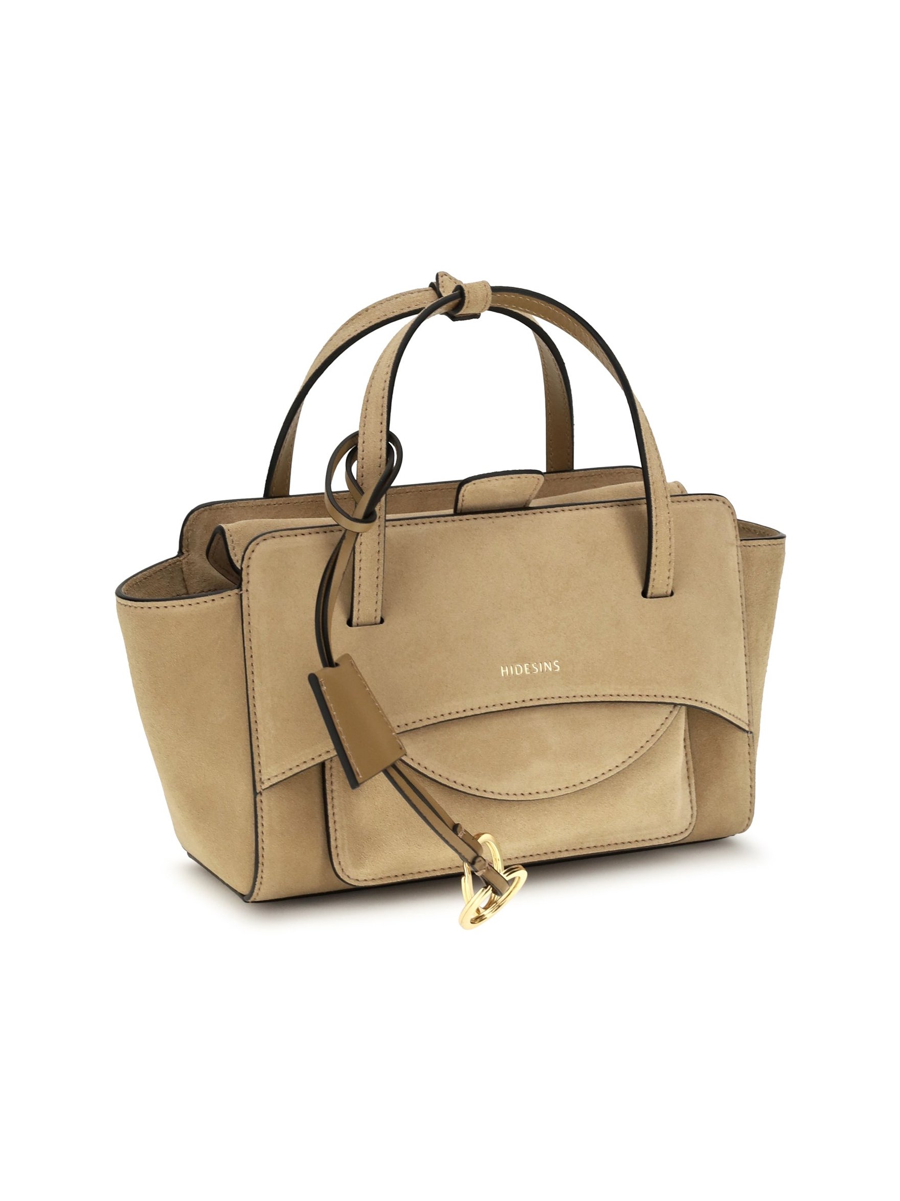Hidesins Flap Shoulder Bag — Beige, view 2