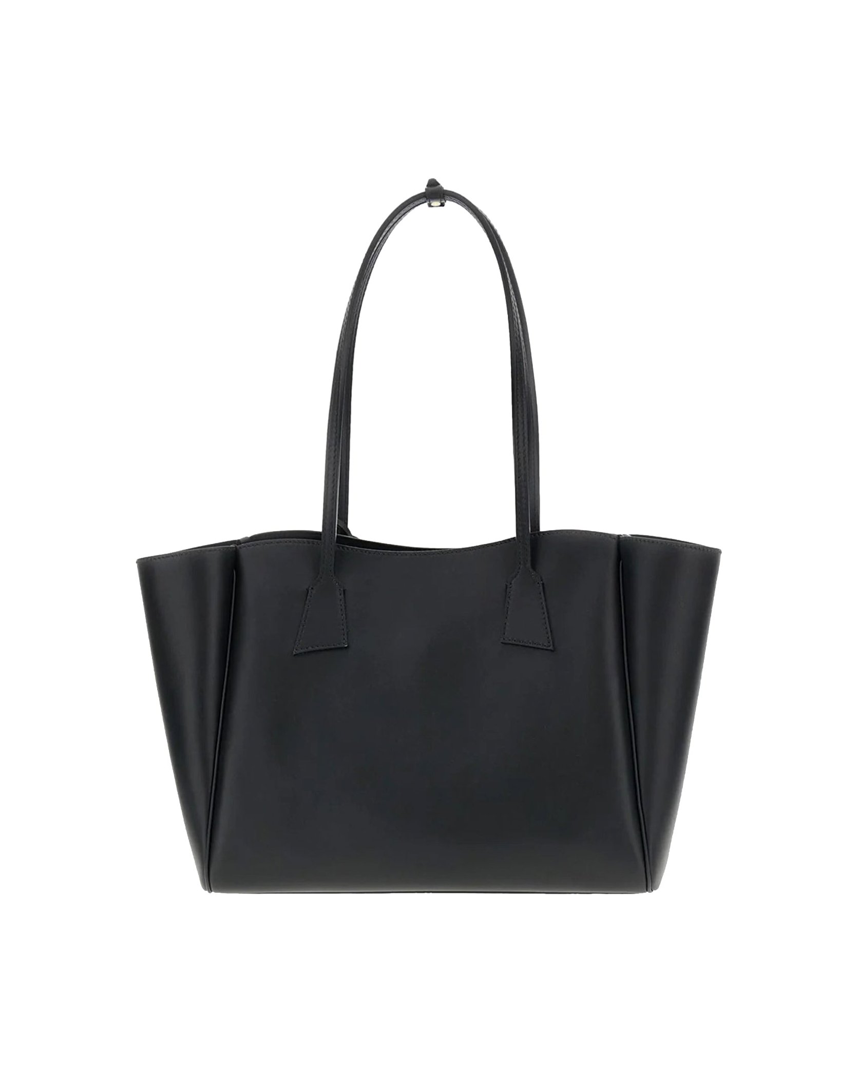 Hidesins Calf Leather Shoulder Bag — Black, view 2
