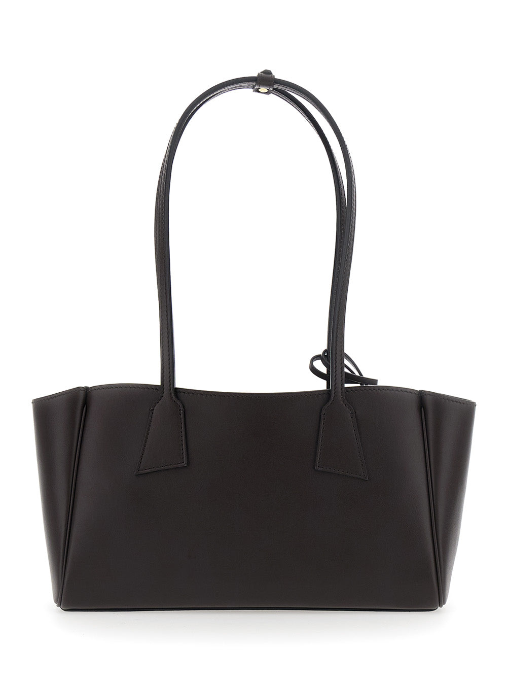 Hidesins Structured Leather Shoulder Bag — Brown, view 2