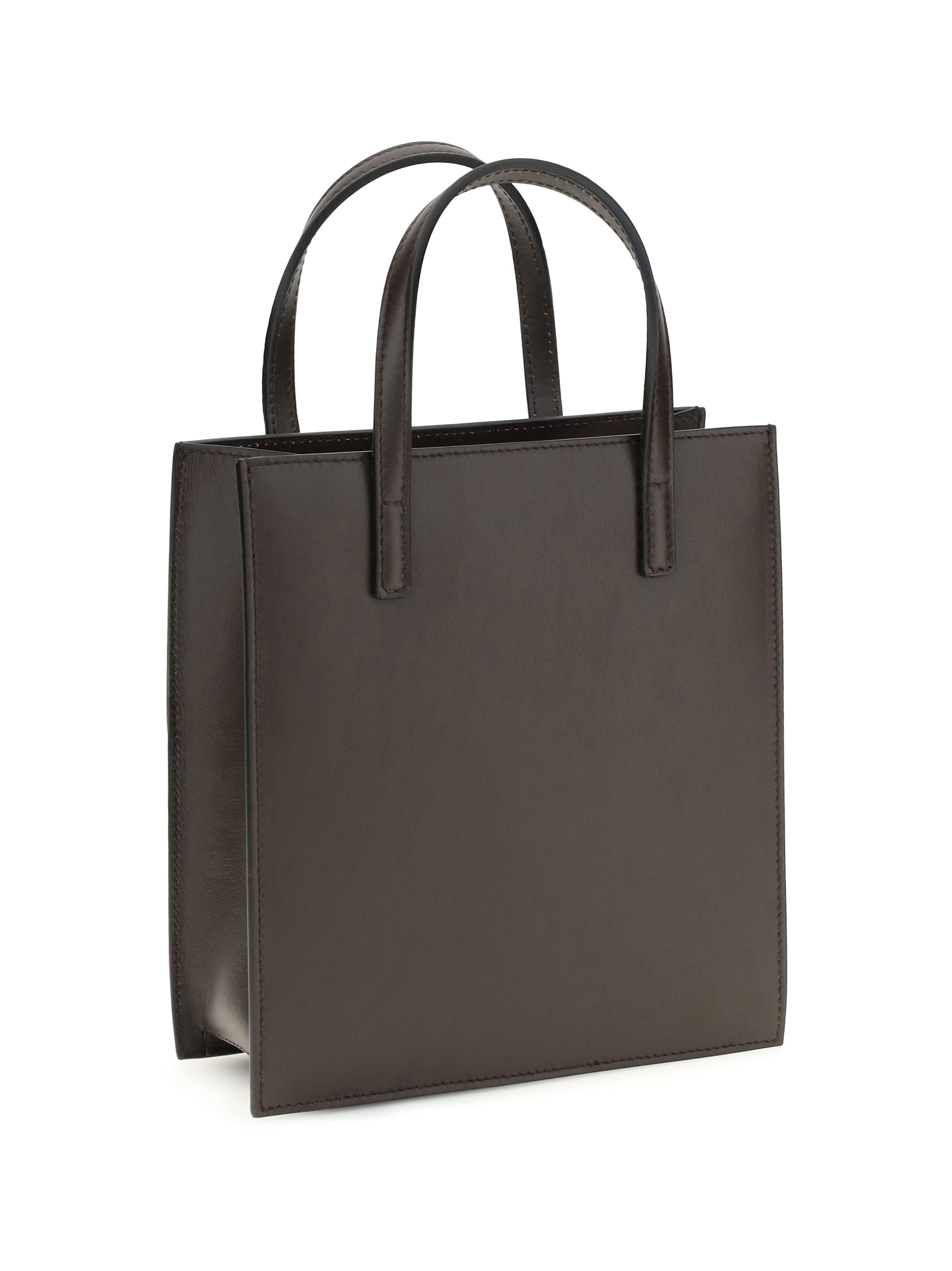 Hidesins Calf Leather Shoulder Bag — Brown, view 4