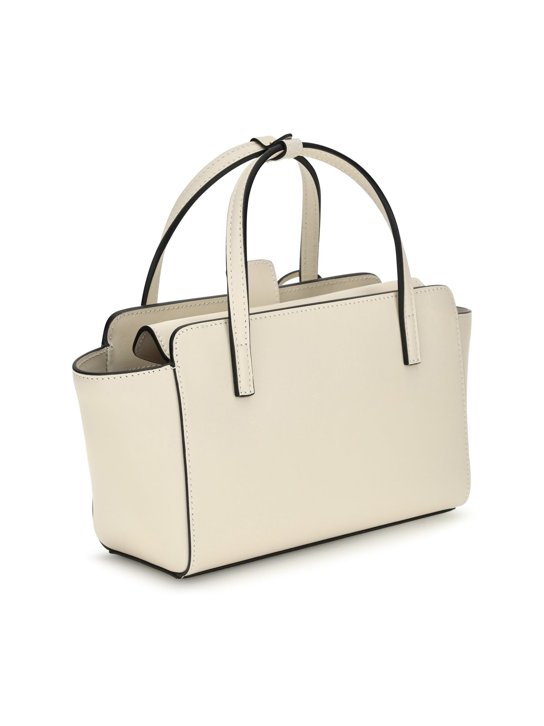 Hidesins Flap Top Handle Bag — Beige, view 3