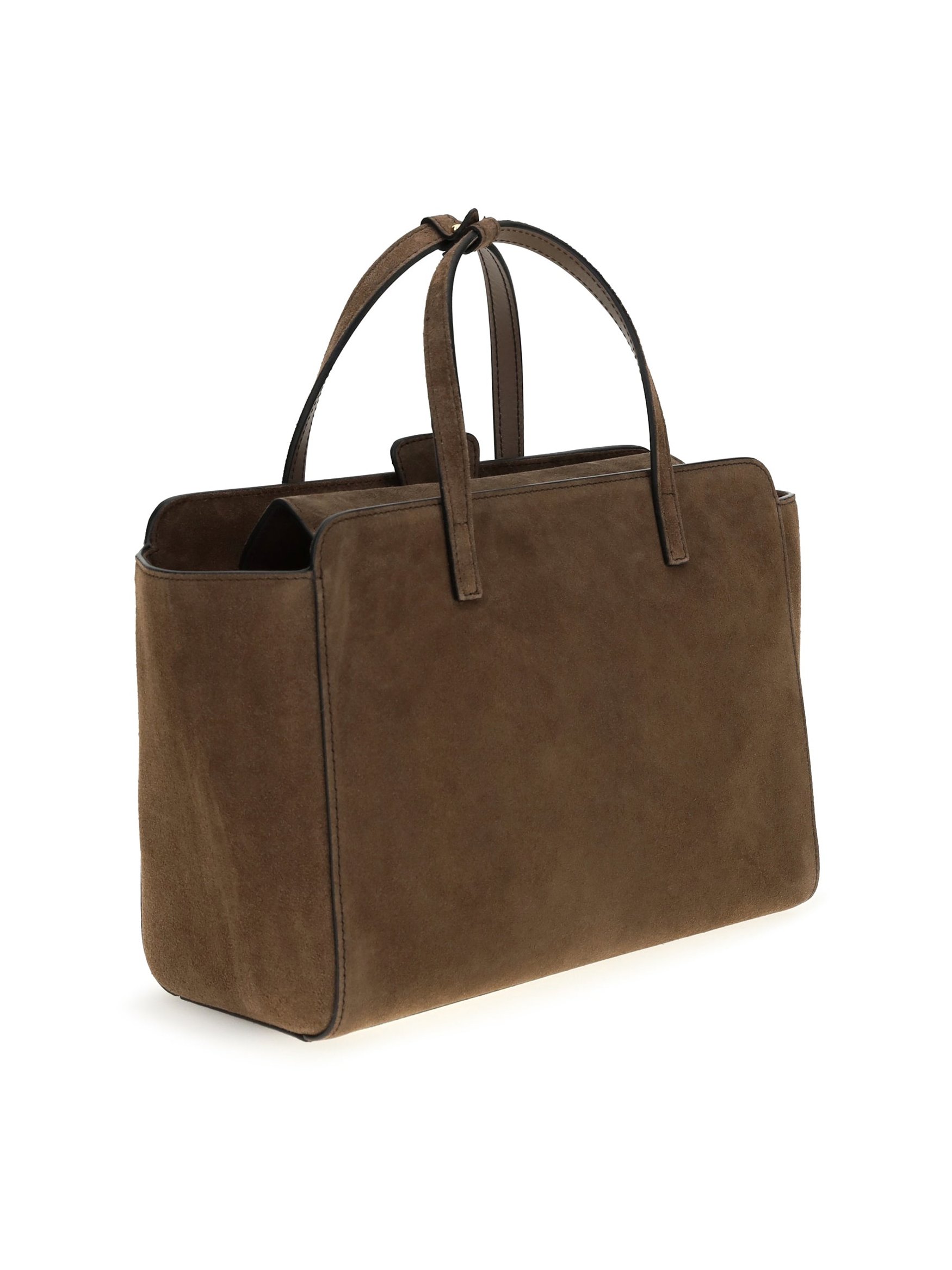 Hidesins Top Handle Bag — Brown, view 3