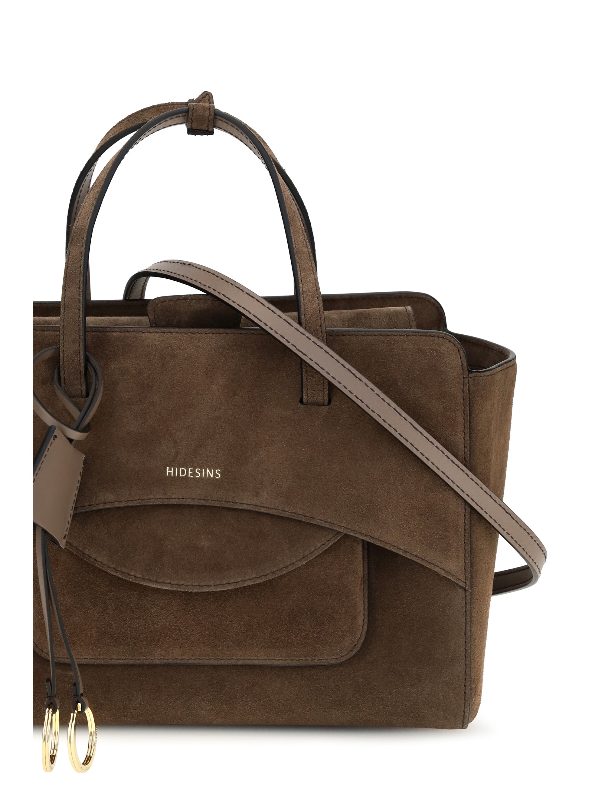 Hidesins Top Handle Bag — Brown, view 4