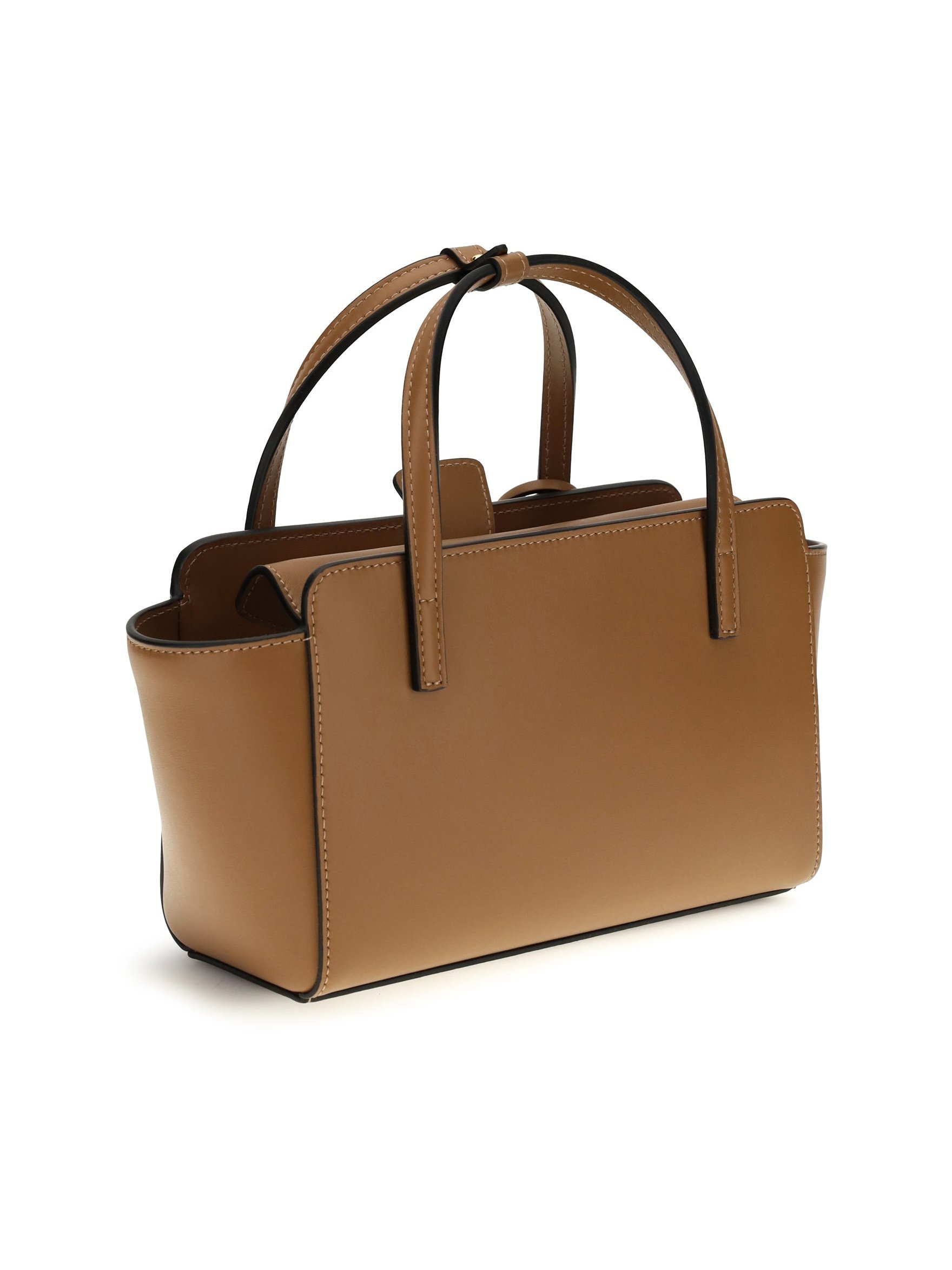 Hidesins Top Handle Bag — Caramel, view 3