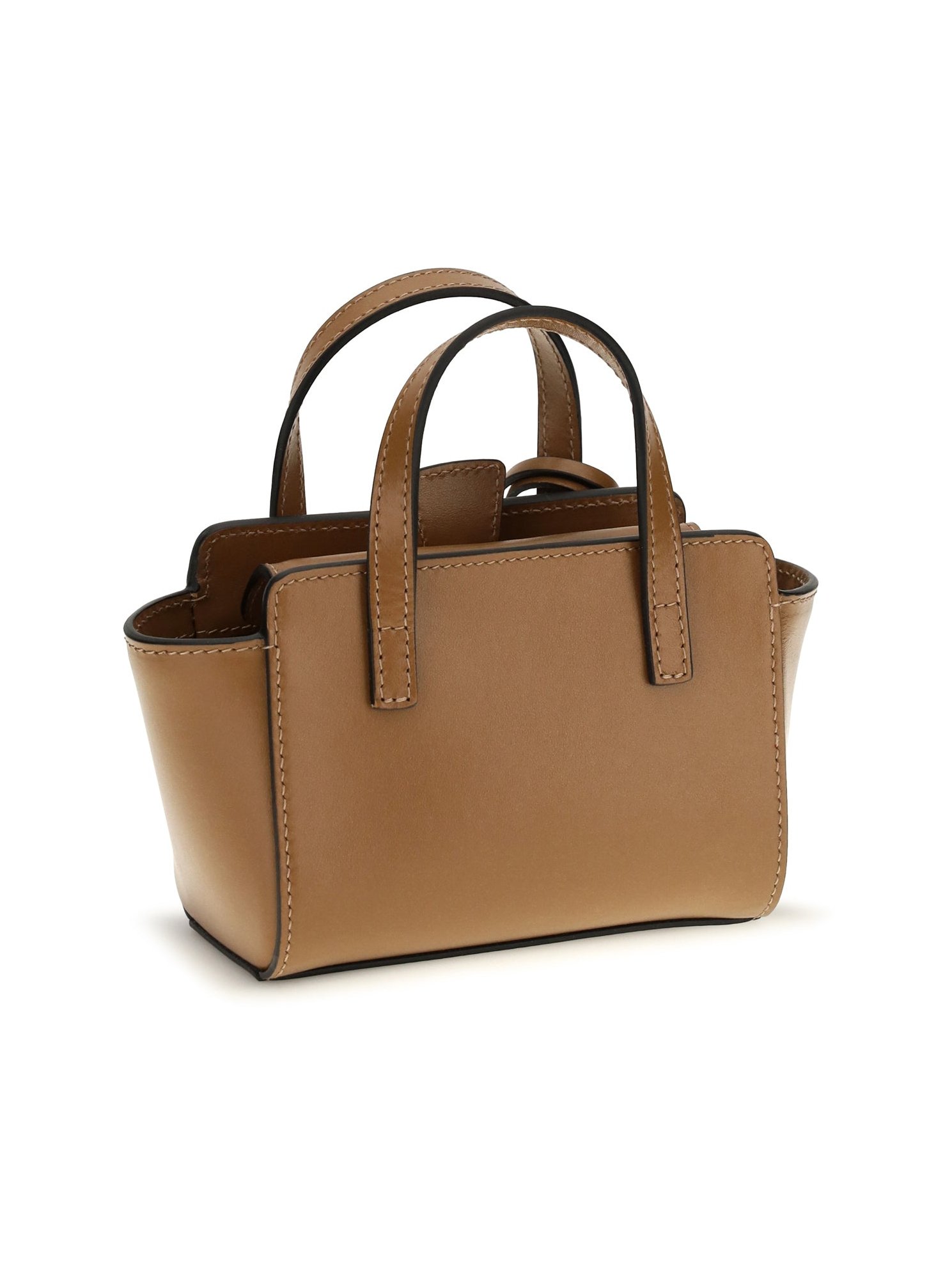 Hidesins Top Handle Bag — Caramel, view 4