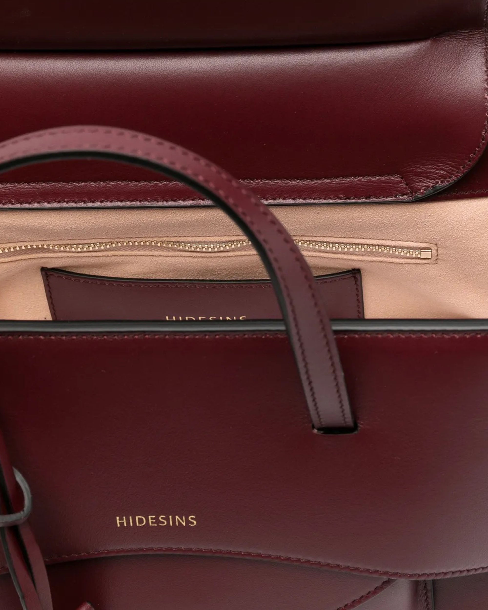 Hidesins Top Handle Bag — Red, view 3