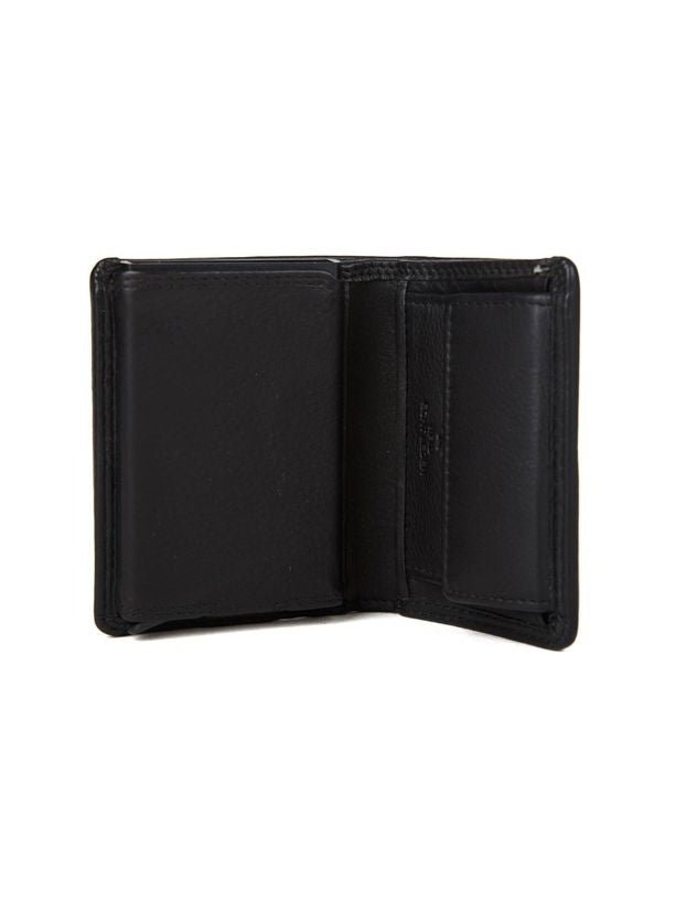 Hill Burry Genuine Leather Wallet — Black, view 2