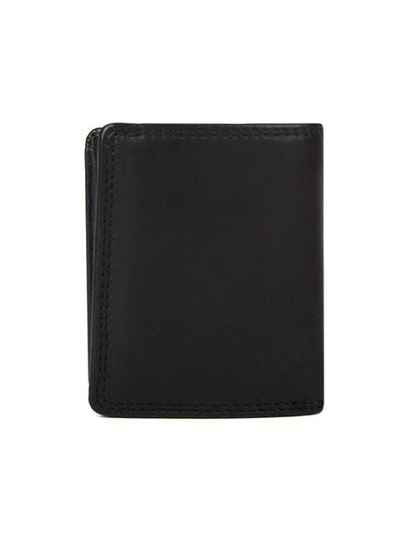 Hill Burry Genuine Leather Wallet — Black, view 3