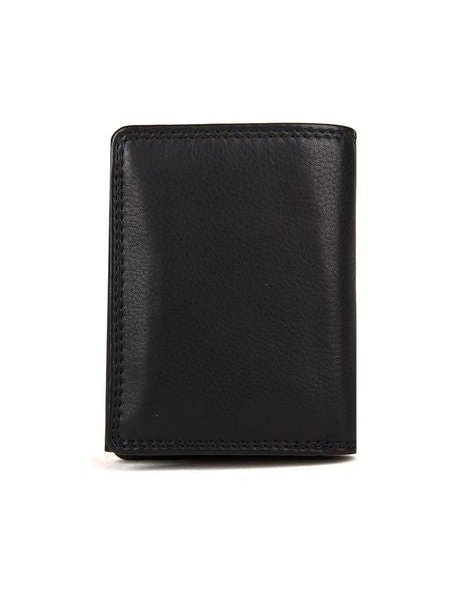 Hill Burry Genuine Leather Wallet — Black, view 3