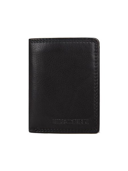 Hill Burry Genuine Leather Wallet — Black, view 4