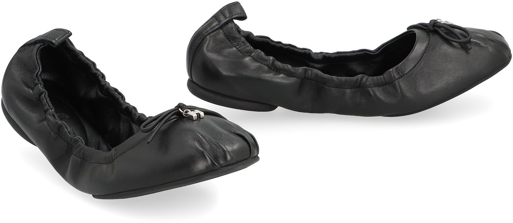 Hogan H684 Ballet Flat — Black, view 3