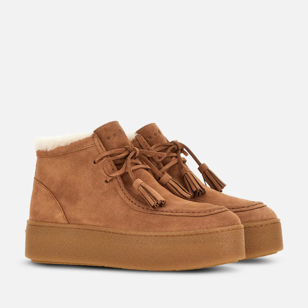 Hogan H25 Boot — Caramel, view 2