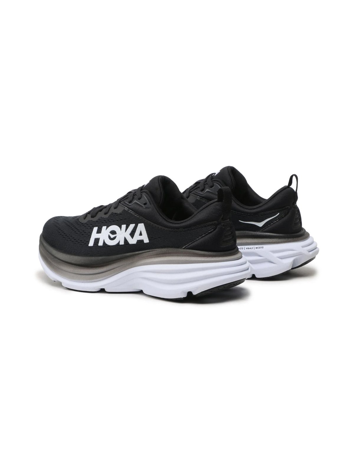Hoka One One Bondi Sneaker — Black, view 2