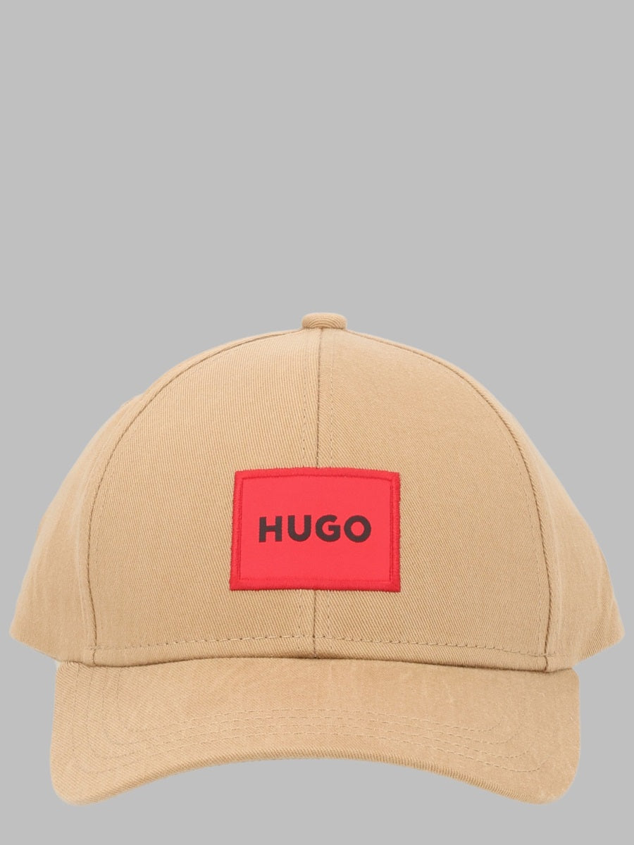 Hugo 50492745_10248871928 Logo-Embroidered Cotton Baseball Cap — Beige by Hugo