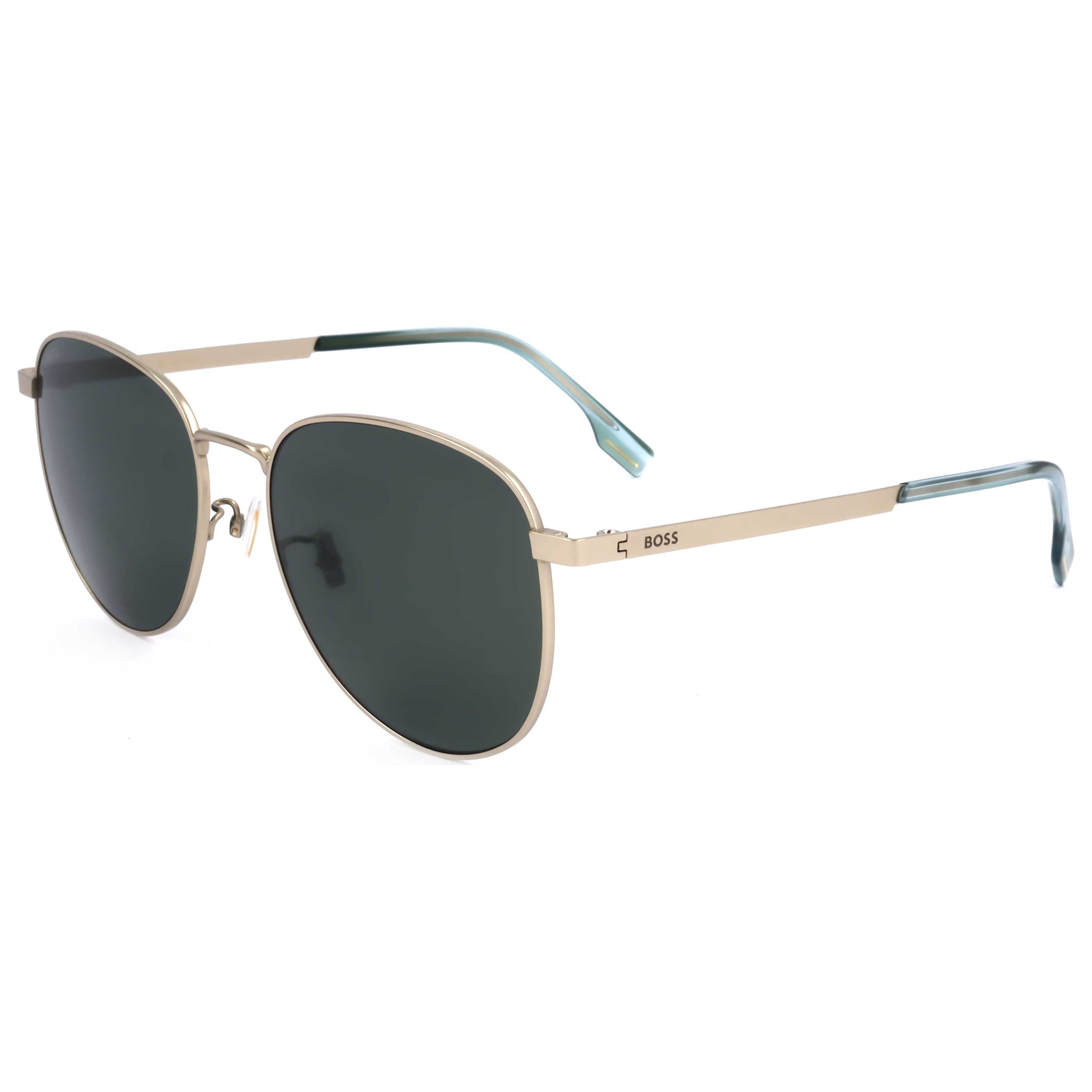 Hugo Boss BOSS1536FSAOZ57 57mm Matte Gold Sunglasses — Gold by Hugo Boss