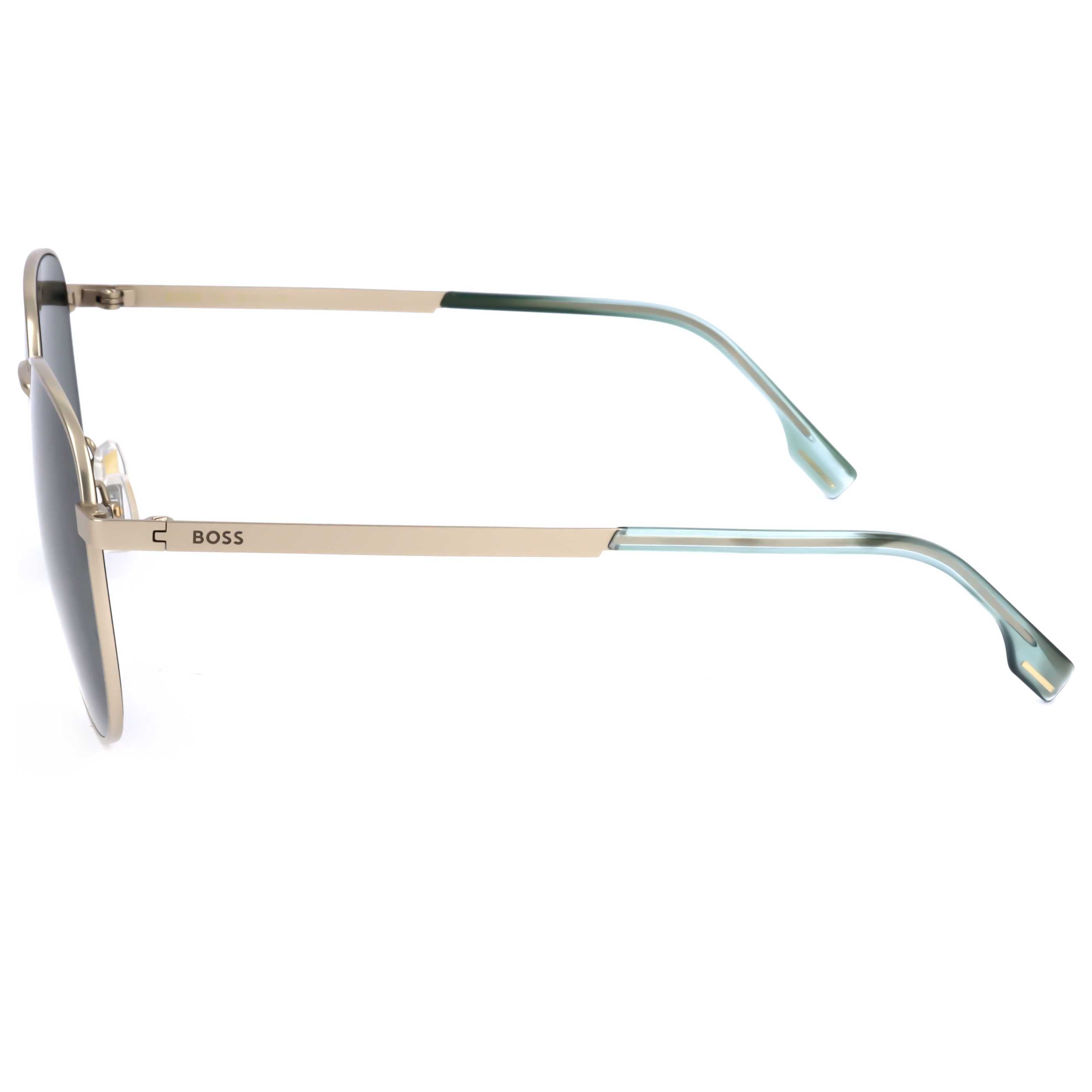Hugo Boss BOSS1536FSAOZ57 57mm Matte Gold Sunglasses — Gold, view 2