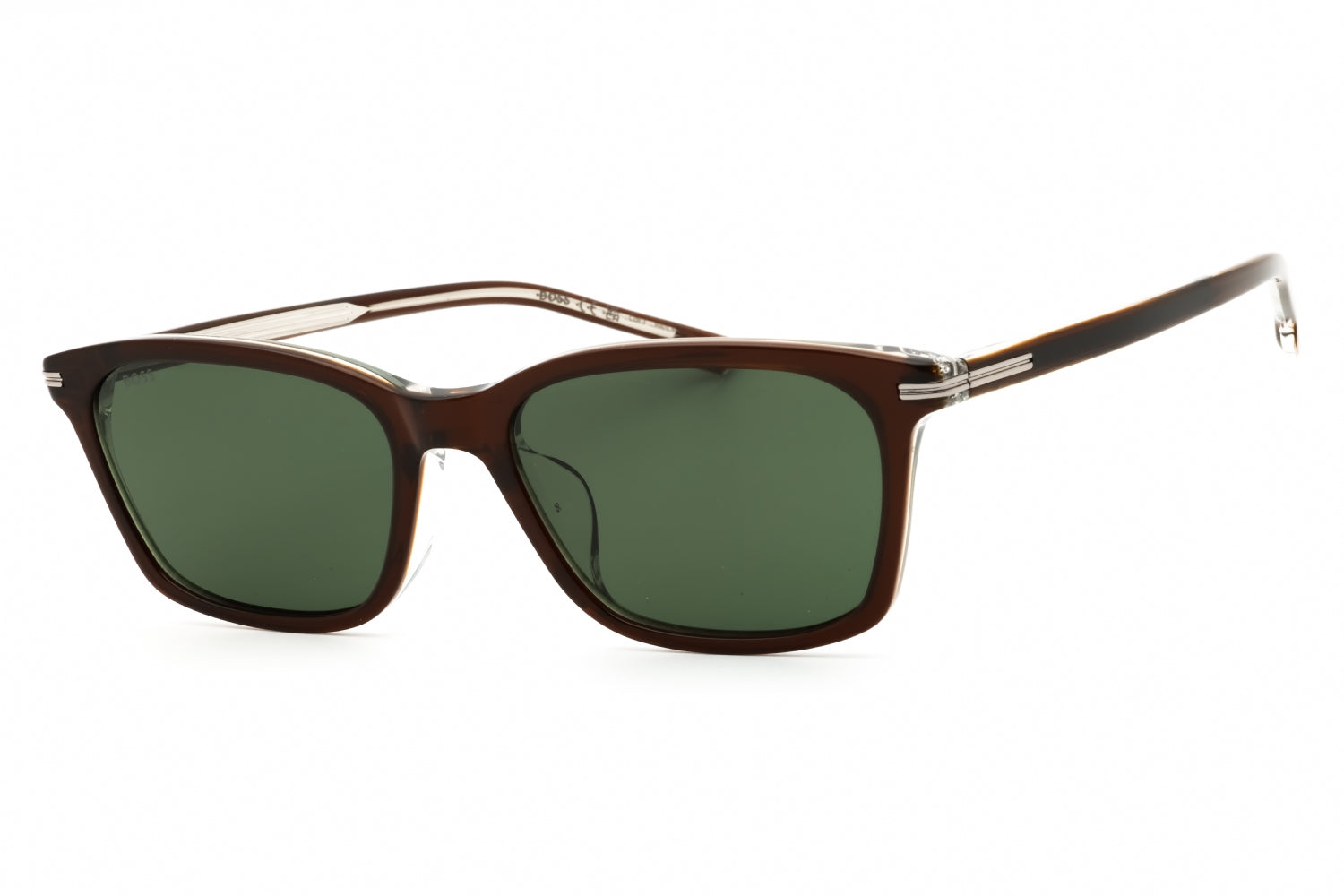 Hugo Boss BOSS1669FSK Rectangular Sunglasses — Brown by Hugo Boss