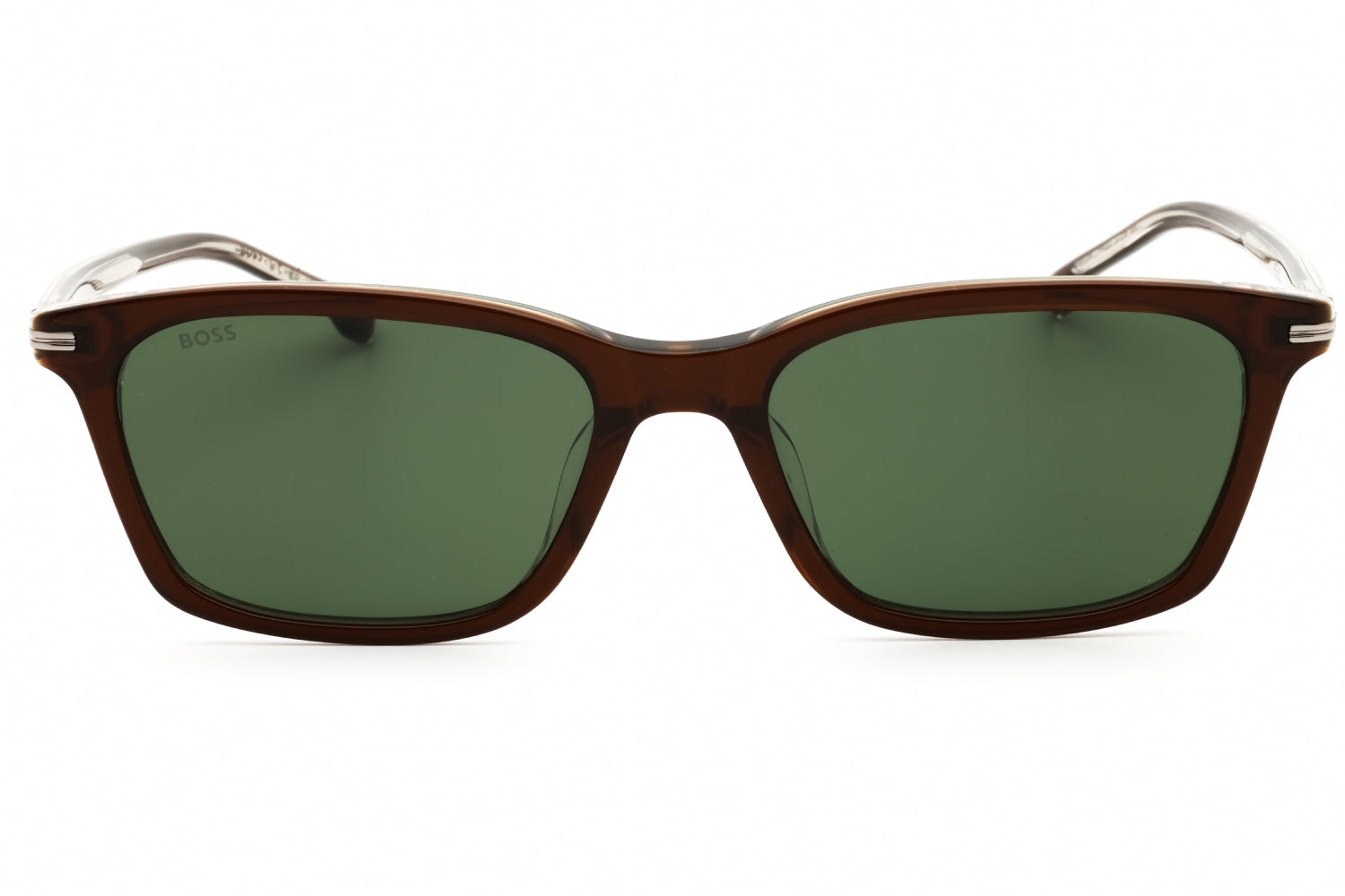 Hugo Boss BOSS1669FSK Rectangular Sunglasses — Brown, view 2