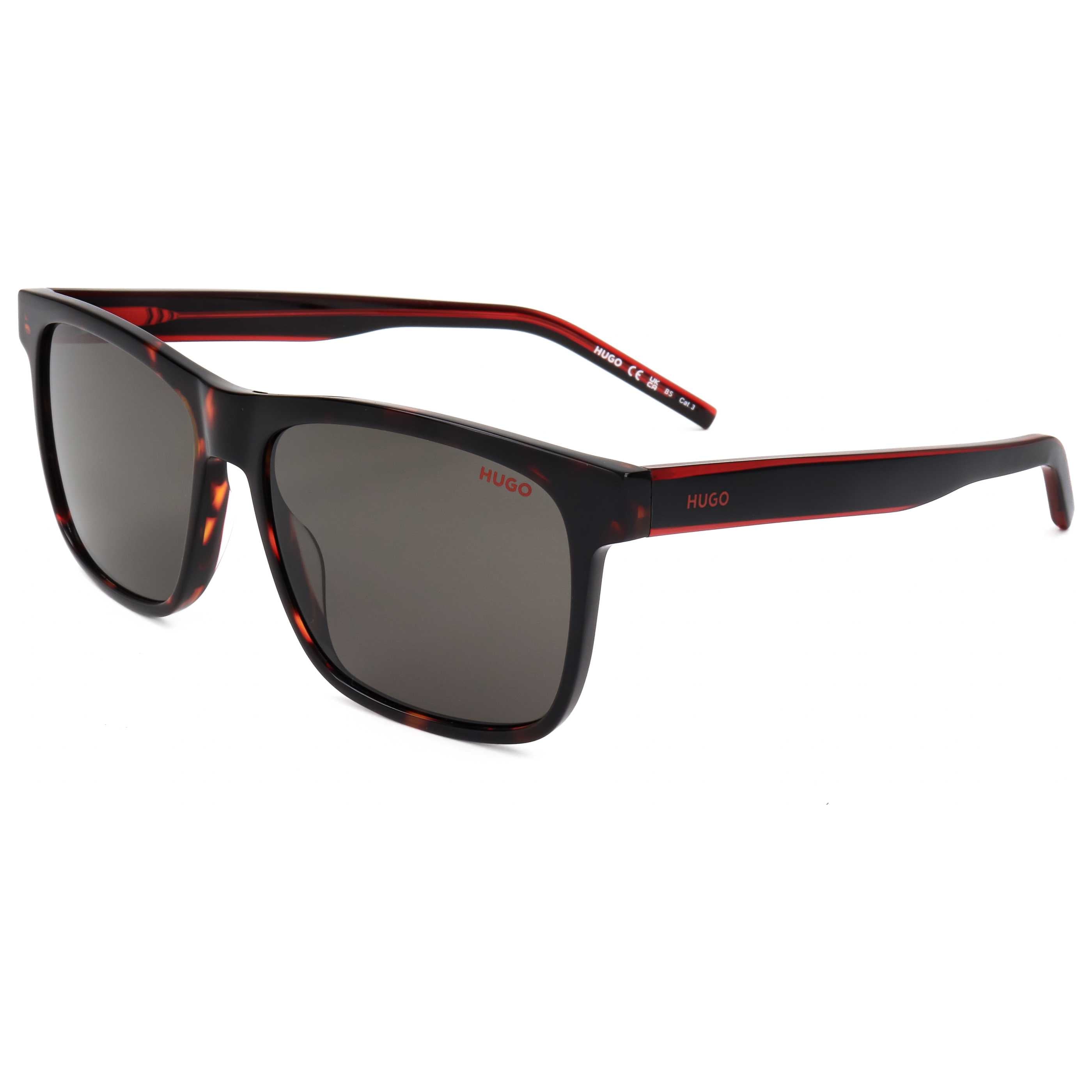 Hugo Boss HG1242SO6356 Havana Red Sunglasses — Black by Hugo Boss