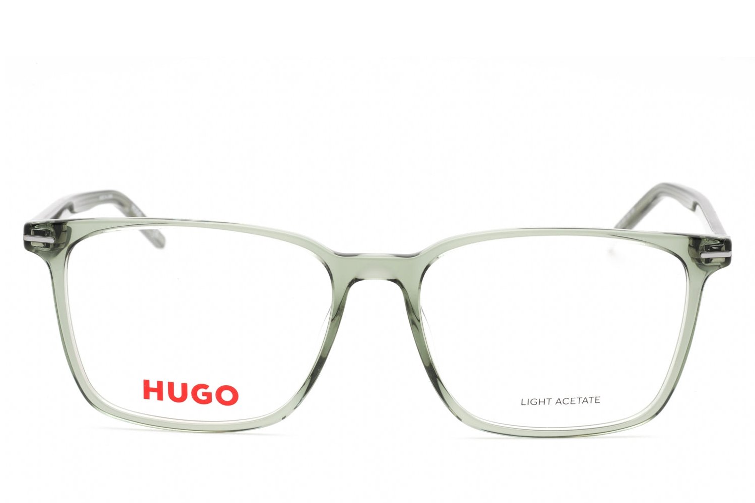 Hugo HG1225 Rectangular Acetate Eyeglasses — Green, view 2