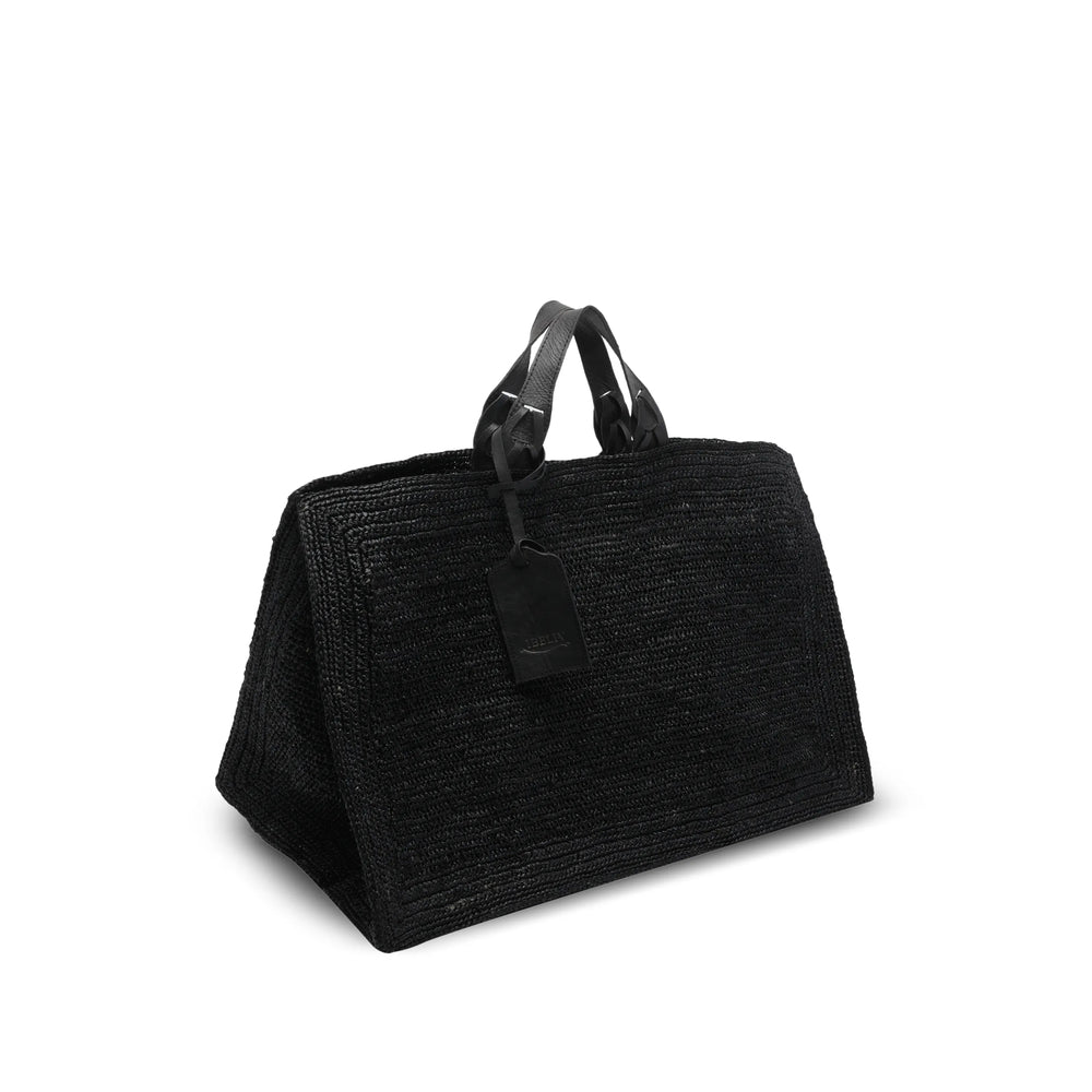 Ibeliv Quadra Tote Bag — Black, view 3