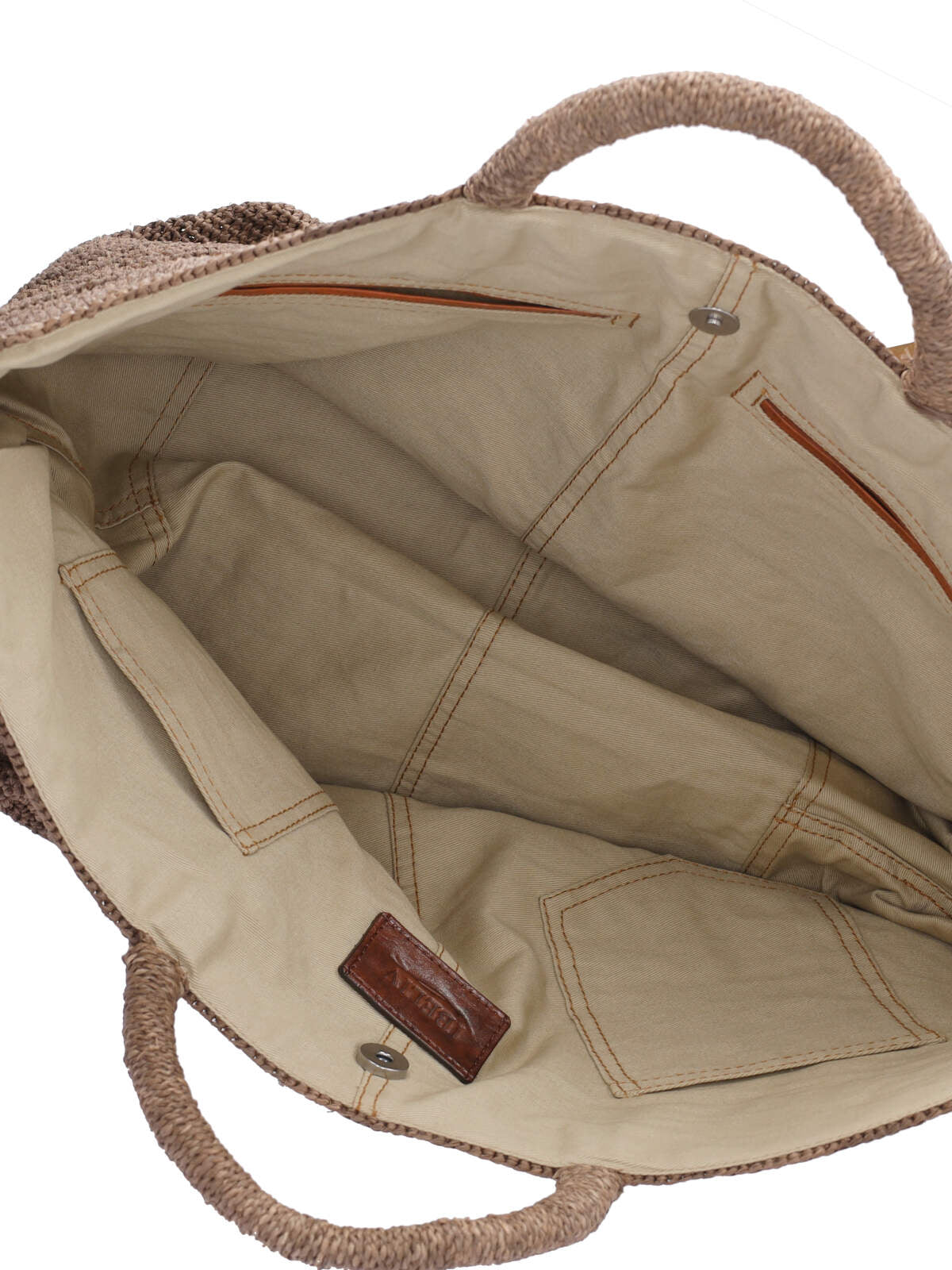 Ibeliv Vanilla Tote Bag — Brown, view 4
