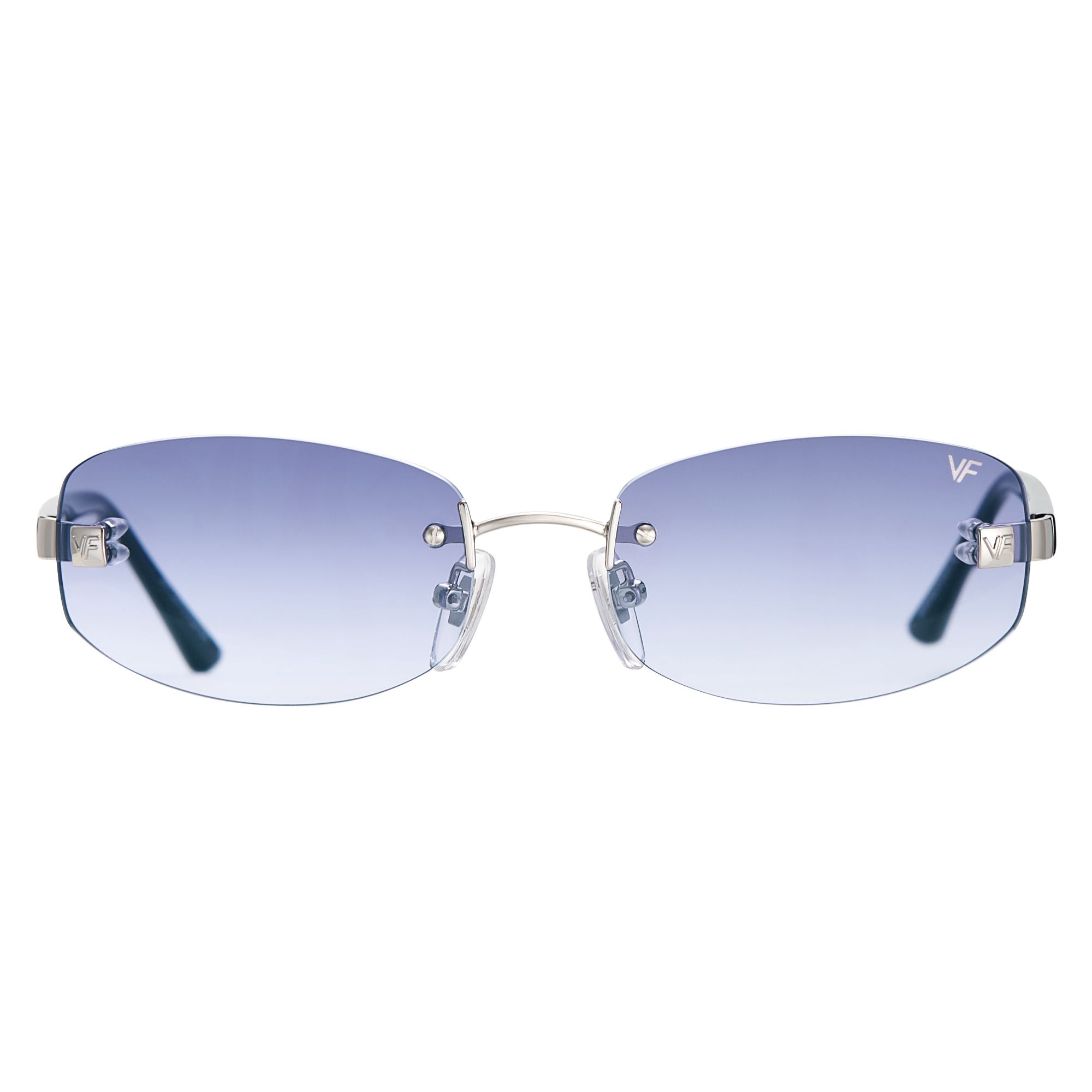 Ibiza Rimless Drill Mount 24KT White Gold, view 2