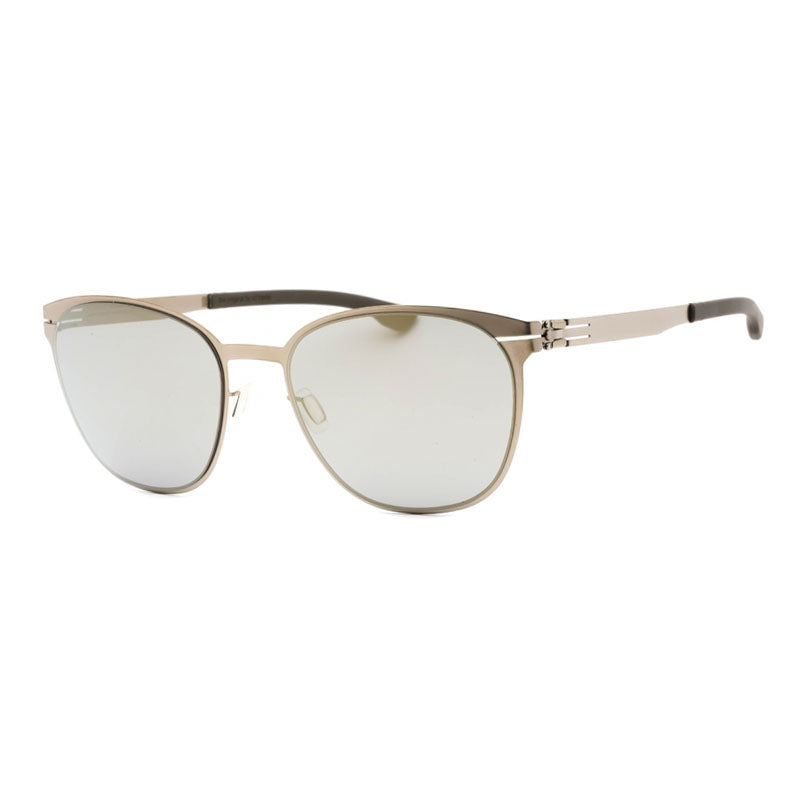 Ic! Berlin ANDREARM1444030 Round Full Rim Sunglasses — Bronze by ic! berlin