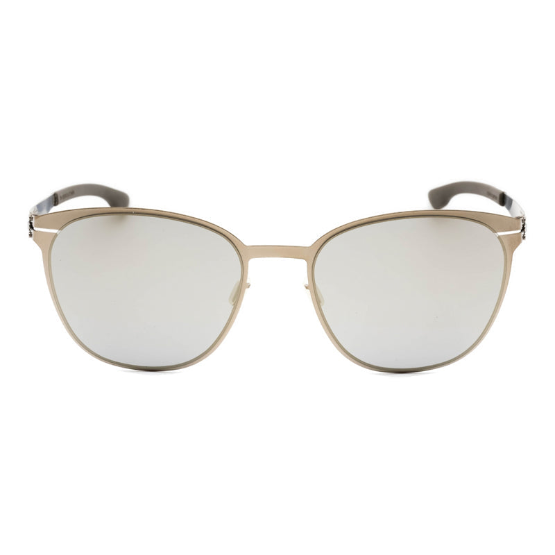 Ic! Berlin ANDREARM1444030 Round Full Rim Sunglasses — Bronze, view 2