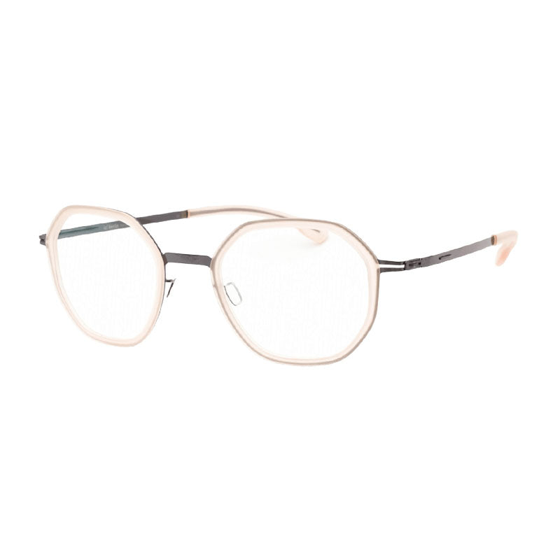 Ic! Berlin Round Full Rim Eyeglasses — Purple, view 2