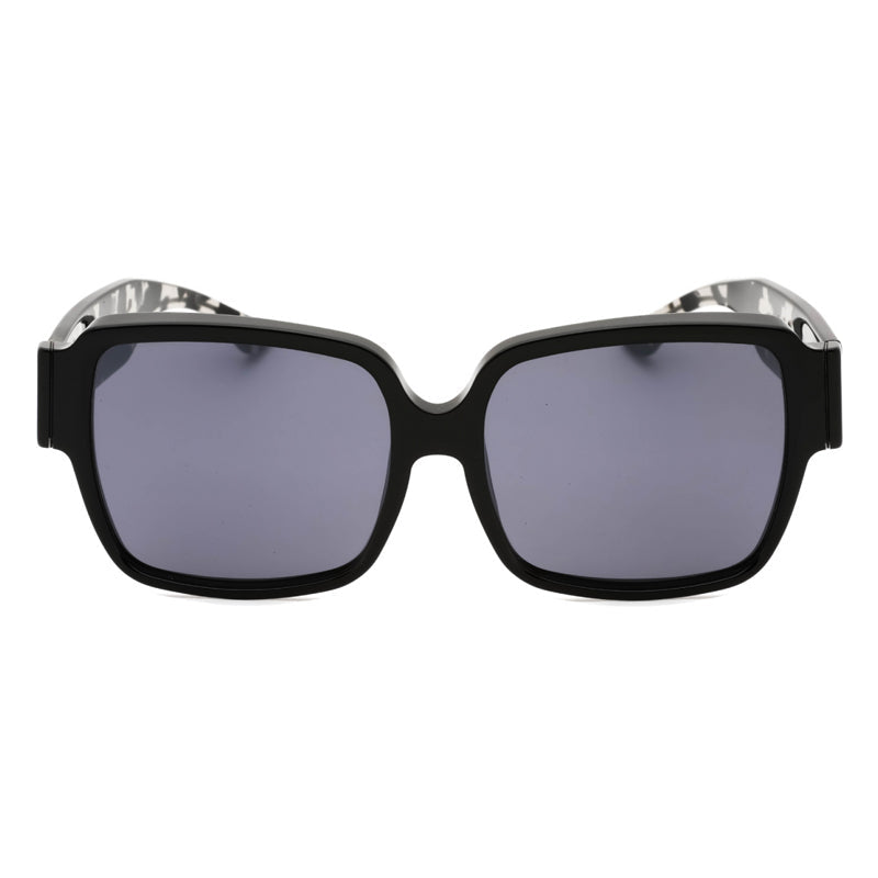 Ic! Berlin SARAA06644550 Square-Frame Sunglasses — Black, view 2