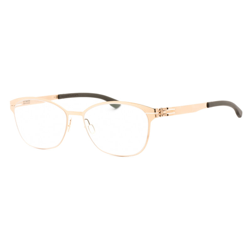 Ic! Berlin SUERM1467032 Oval Metal Frame Eyeglasses — Rose gold by ic! berlin